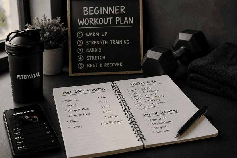 Beginner Workout Plan at Home